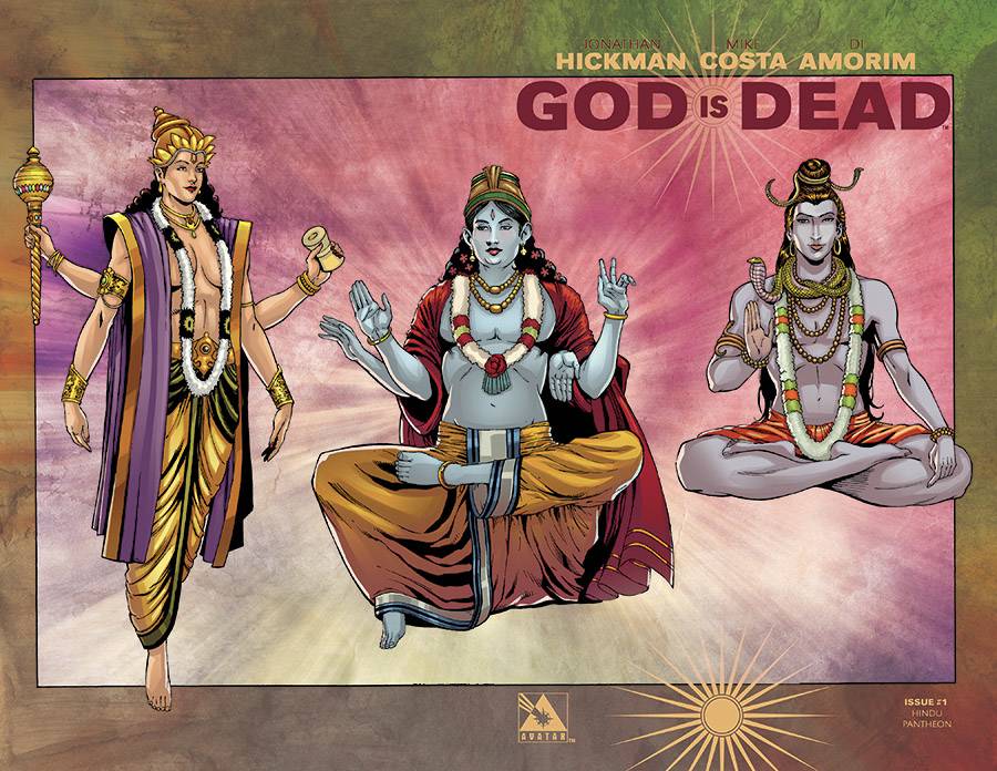 Avatar Press Inc Comic Books GOD IS DEAD #1-6 WRAP CVRS BAG SET (6CT) 82002300850601071 DEC221155