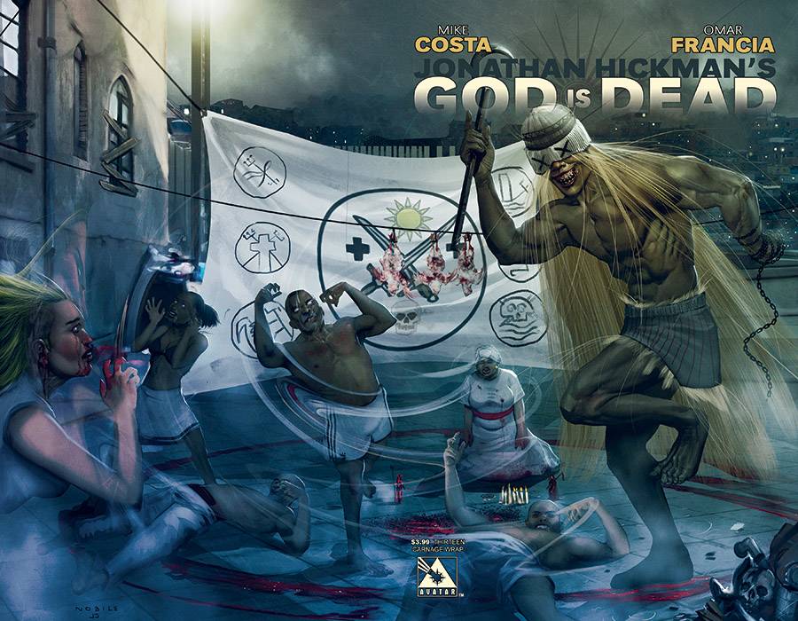 Avatar Press Inc Comic Books GOD IS DEAD #13-18 WRAP CVRS BAG SET (6CT) 82002300850601091 DEC221157