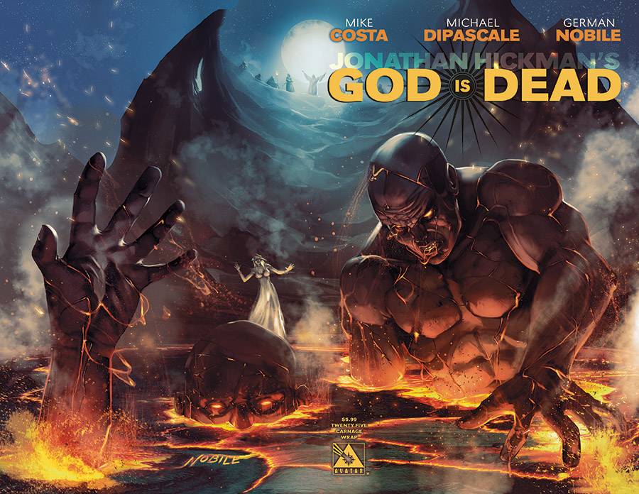 Avatar Press Inc Comic Books GOD IS DEAD #25-30 WRAP CVRS BAG SET (6CT) 82002300850601111 DEC221159
