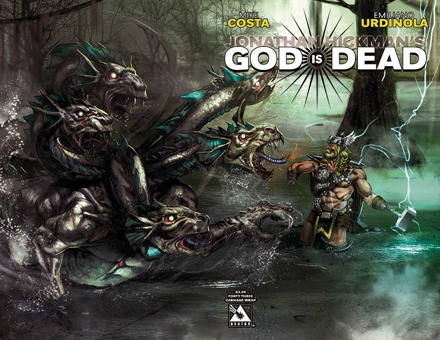 Avatar Press Inc Comic Books GOD IS DEAD #43-48B WRAP CVRS BAG SET (7CT) 82002300850601141 DEC221162