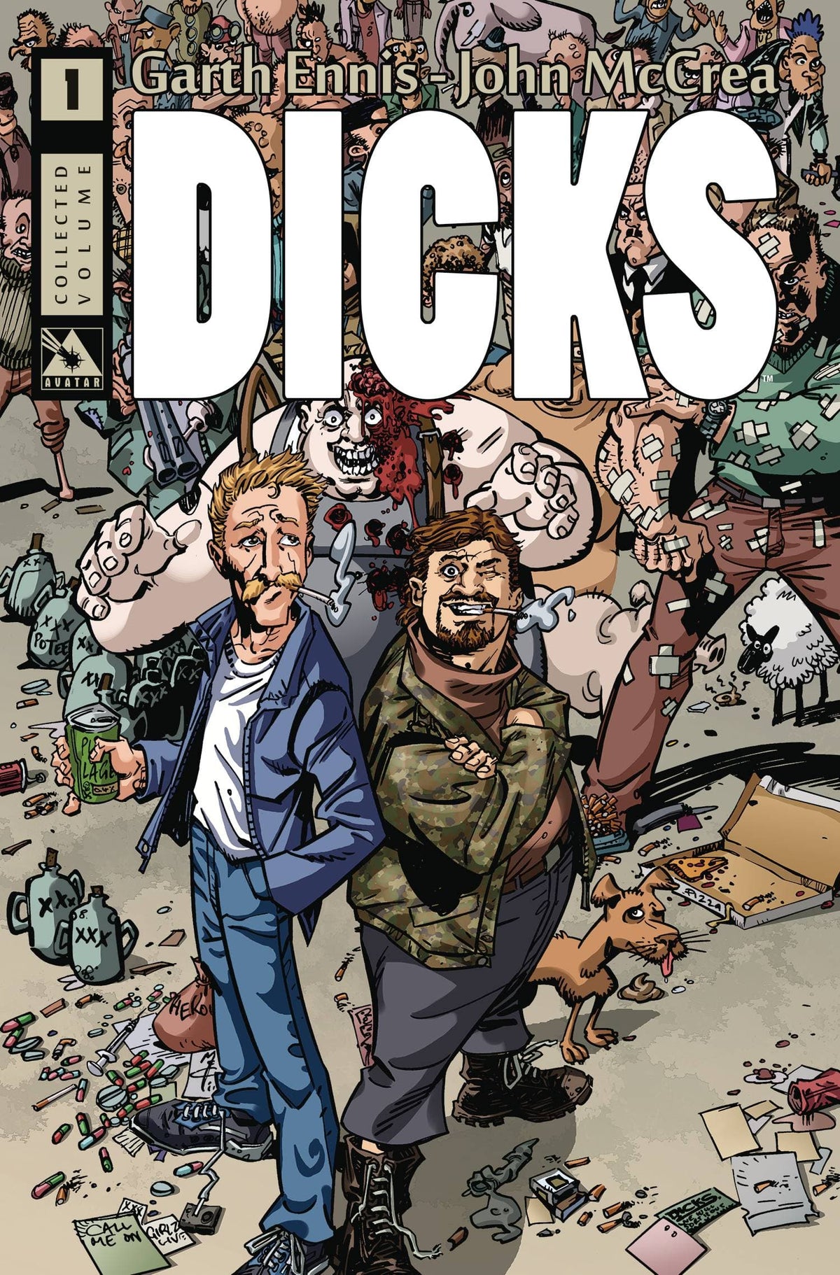 AVATAR PRESS INC Graphic Novel Dicks 9781592911738 JUL221259