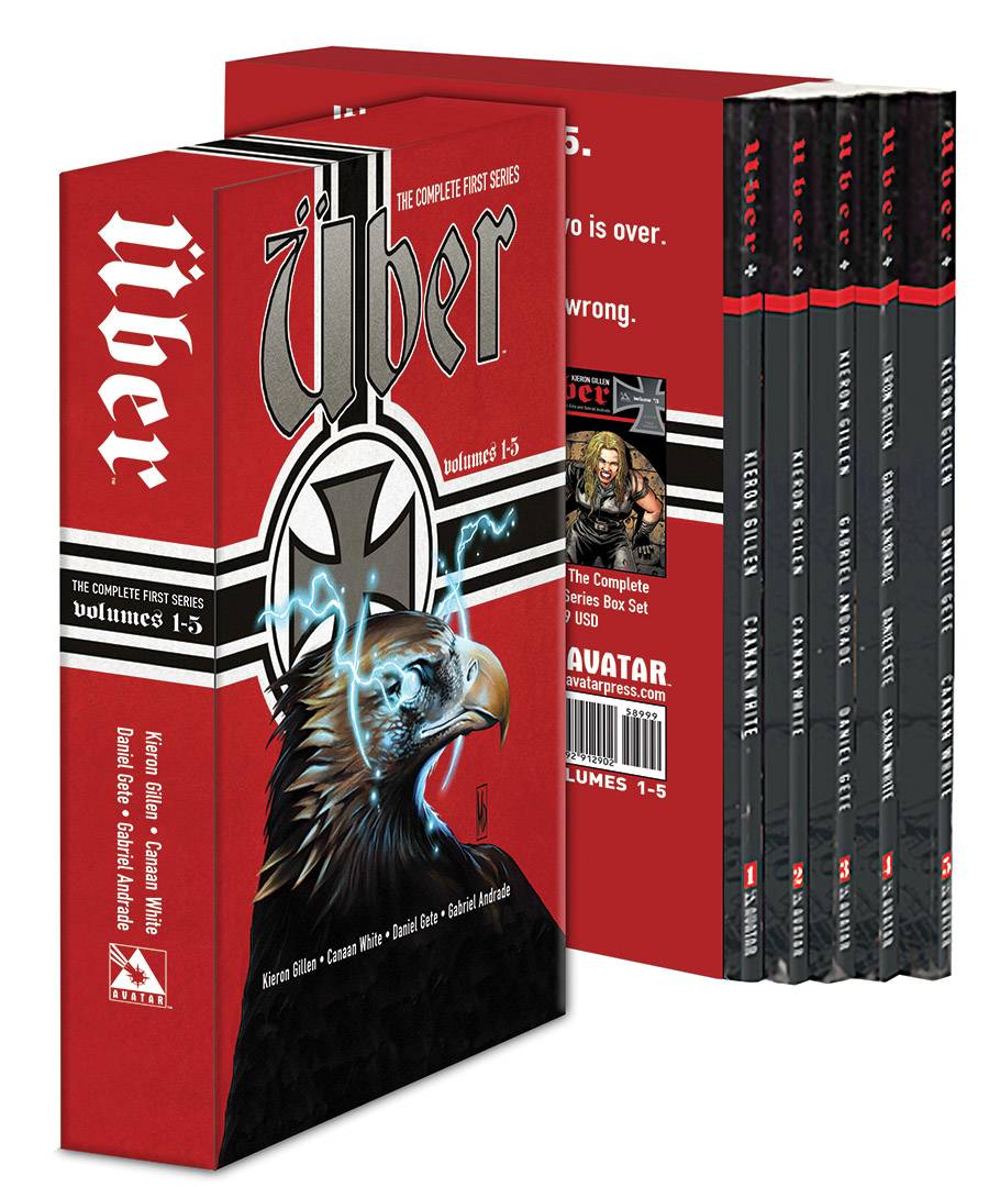 AVATAR PRESS INC Graphic Novel Uber Comp First Series Slip Case Set (Vol 1-5) (MR) 9781592912902 JUN221318