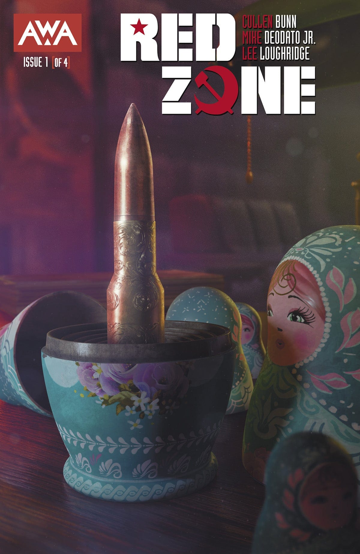 AWA Studios Comic Books RED ZONE #1 (OF 4) CVR A RAHZZAH (MR) 85001385459200111 0123AW230