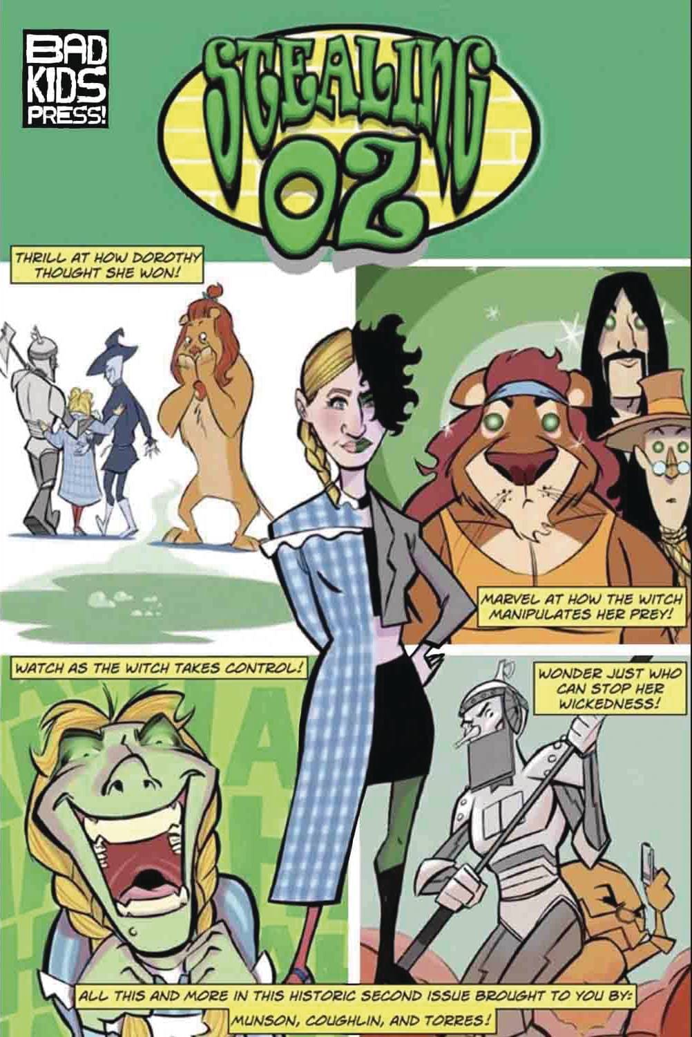 Bad Kids Llc Comic Books STEALING OZ #2 (OF 4) 86000755892400211 JAN221255