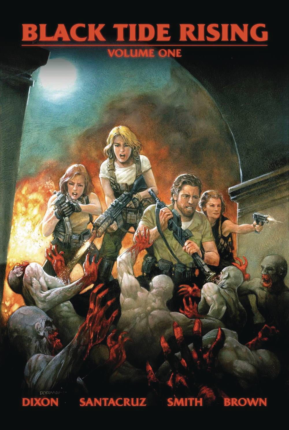 BAEN BOOKS Graphic Novel Black Tide Rising GN Vol 01 9781982192631 MAR231316