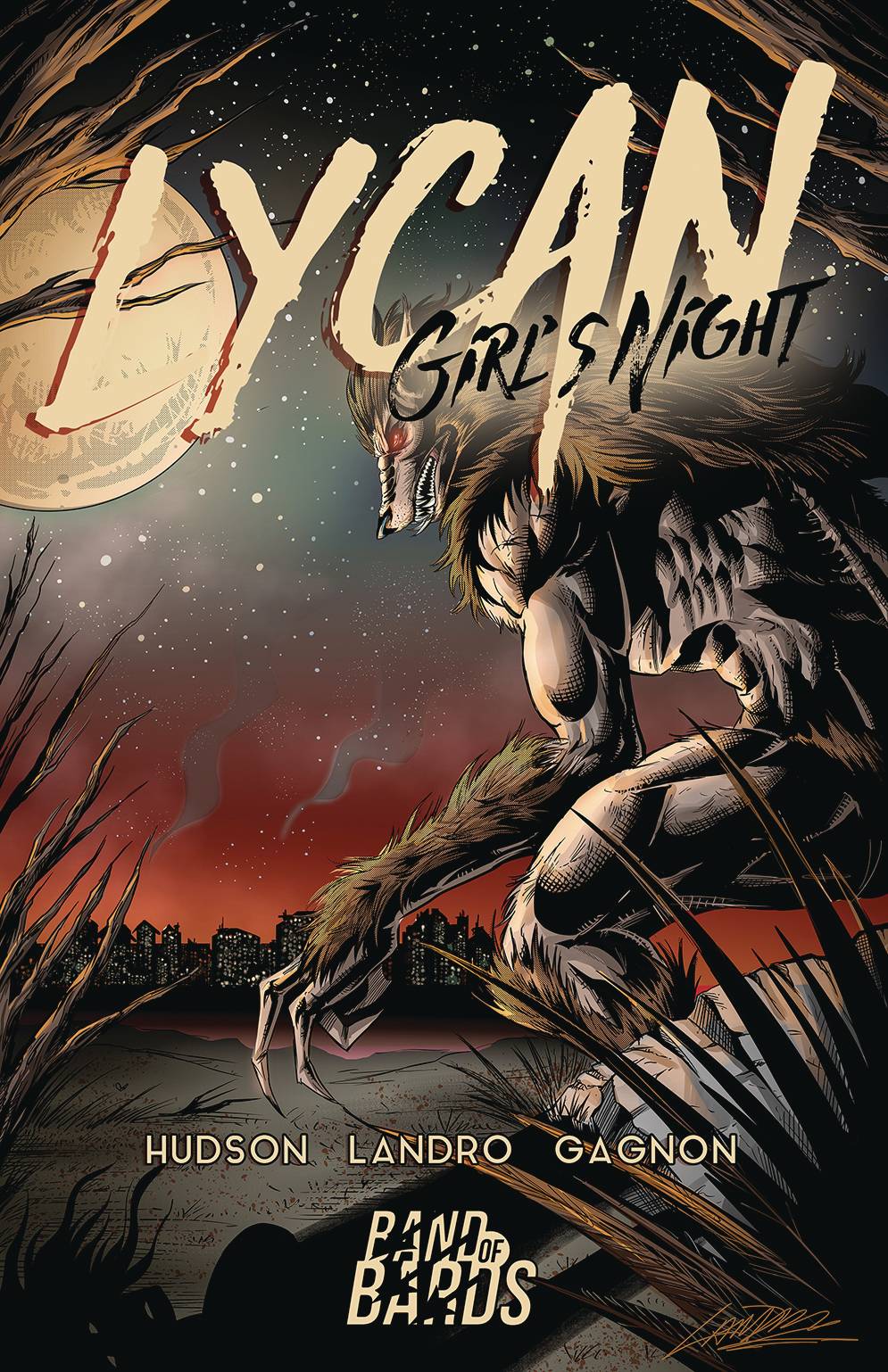 Band Of Bards Comic Books LYCAN #1 CVR A LANDRO 85003788308000111 JAN231368