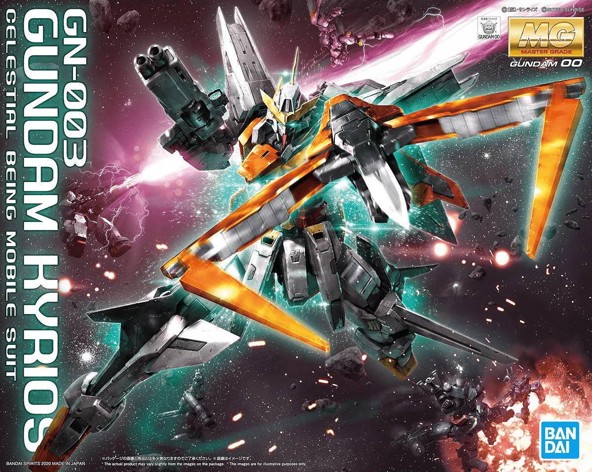 Bandai: Gundam 00 MG - GN-003 Gundam Kyrios - Third Eye