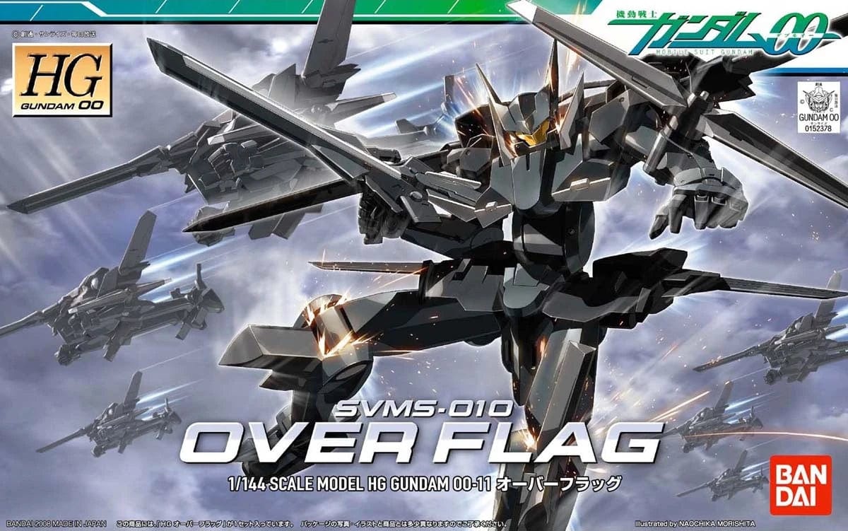 Bandai Model Kits > Gundams > High Grade Bandai: Gundam 00 - SVMS-010 Over Flag 4543112545053 2033965