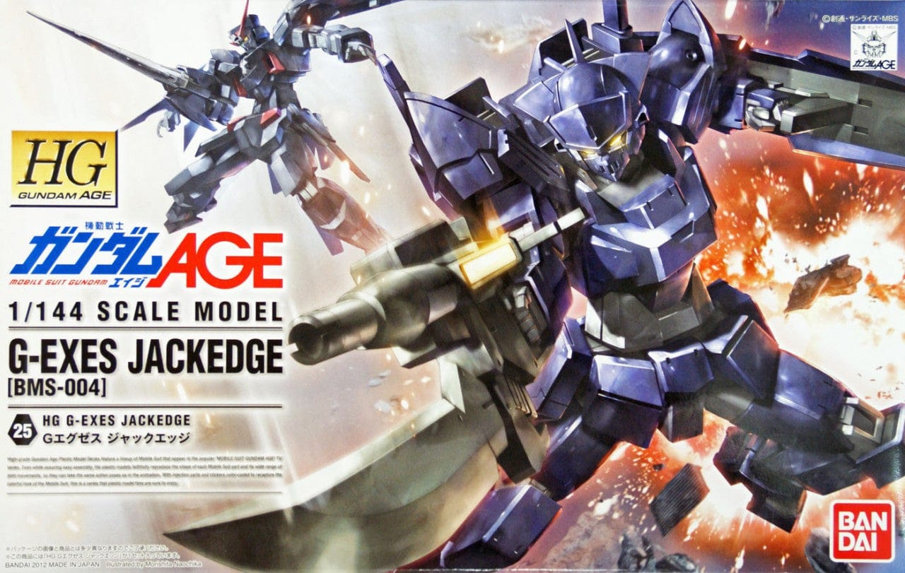 Bandai Model Kits > Gundams > High Grade Bandai: Gundam Age HG - BMS-004 G-Exes Jackedge 4573102628299 2174177