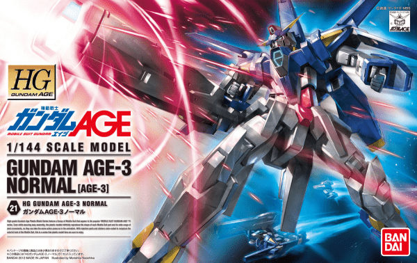 Bandai: Gundam Age HG - Gundam Age-3 Normal - Third Eye