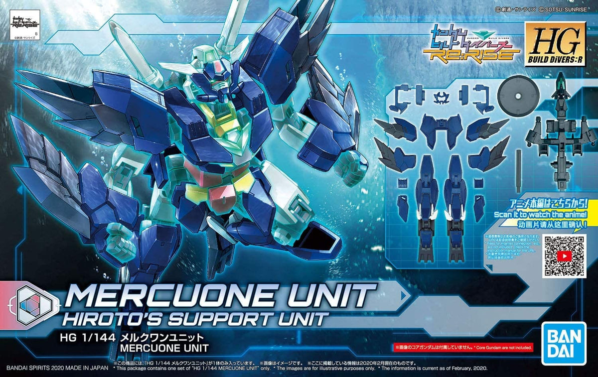 Bandai: Gundam HG Build Divers R - Mercuone Unit - Third Eye