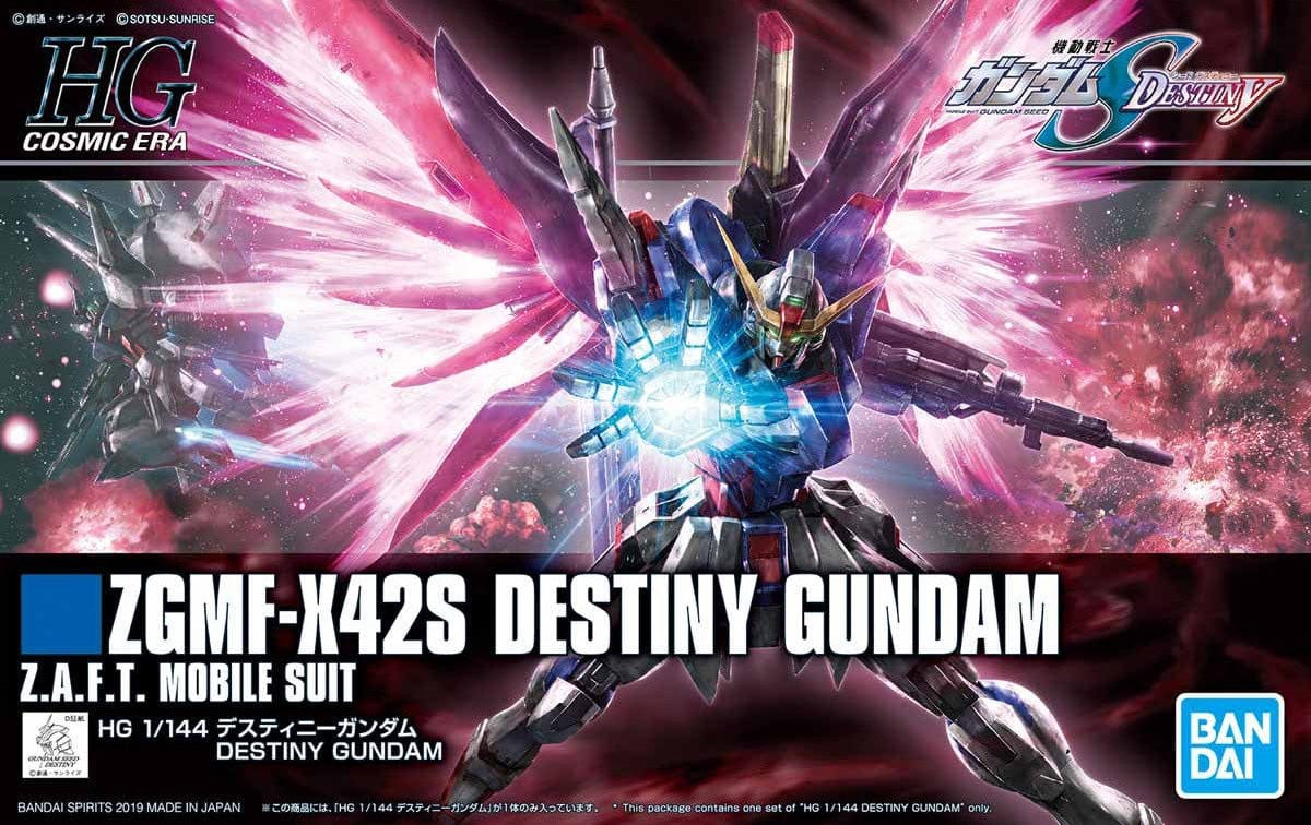 Bandai Model Kits > Gundams > High Grade Bandai: Gundam Cosmic Era HG - ZGM-X42S Destiny Gundam 4573102576064 2465226