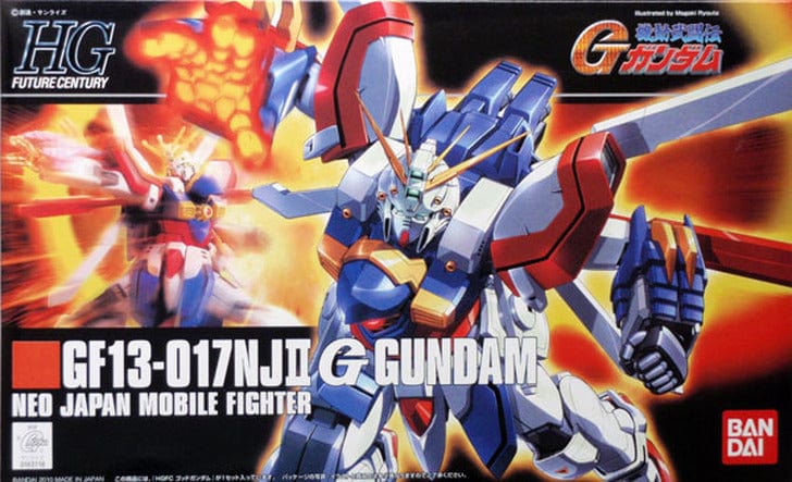 Bandai: Gundam HG Future Century - GF13-017NJII G Gundam - Third Eye