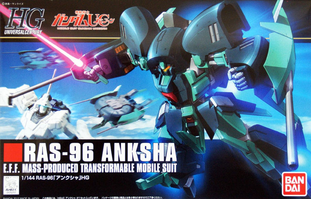 Bandai Model Kits > Gundams > High Grade Bandai: Gundam HG Universal Century #141 - RAS-96 Anksha 4573102557438 2166498