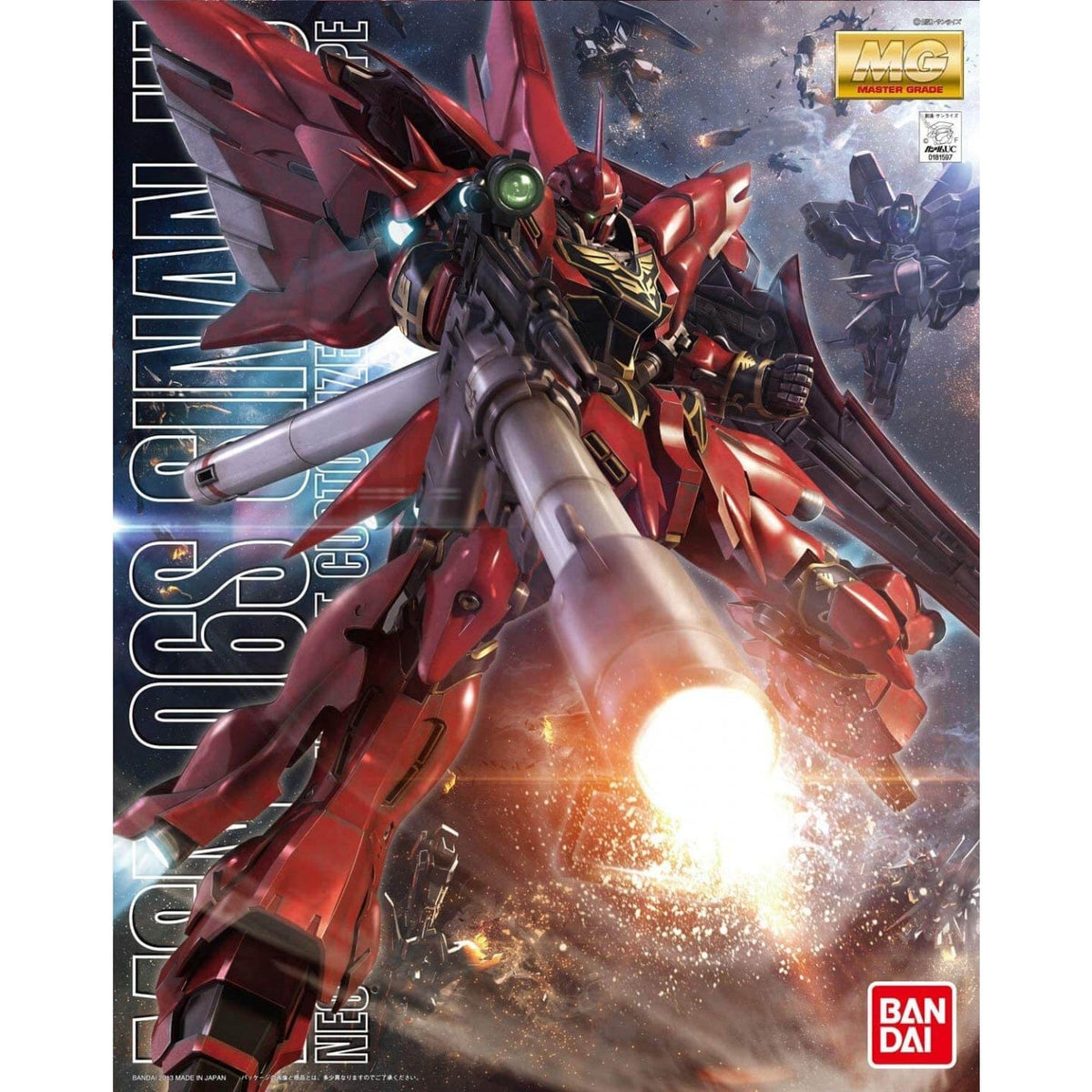 Bandai: Gundam MG - MSN-06S Sinanju - Third Eye