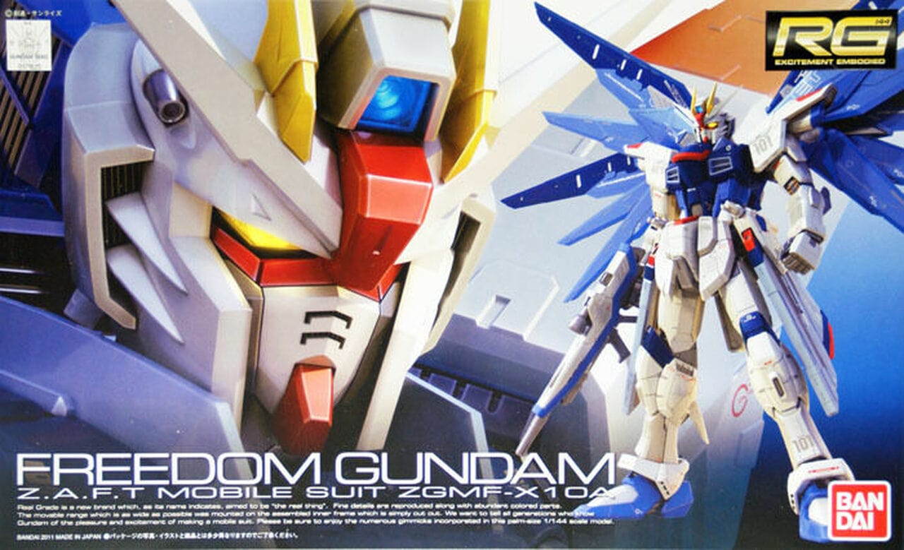 Bandai: Gundam RG - Freedom Gundam - Third Eye