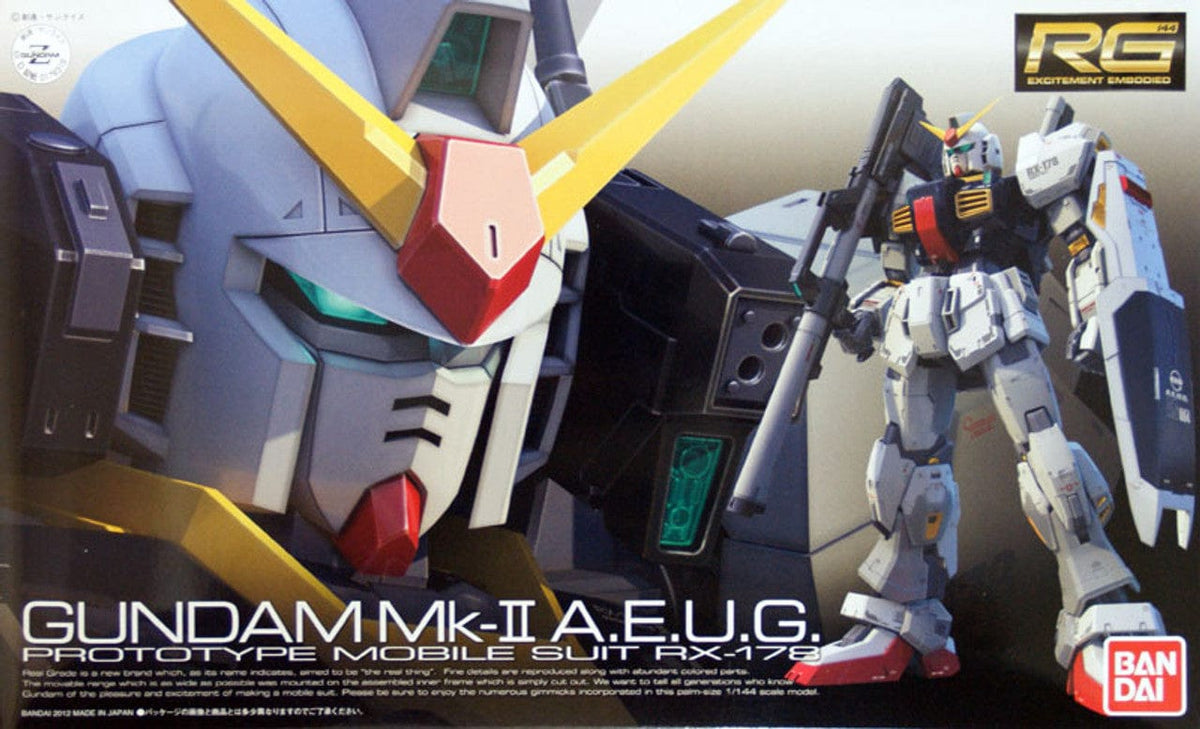 Bandai Model Kits > Gundams > Real Grade Bandai: Gundam RG - Gundam Mk-II AEUG 4573102615985 2174360