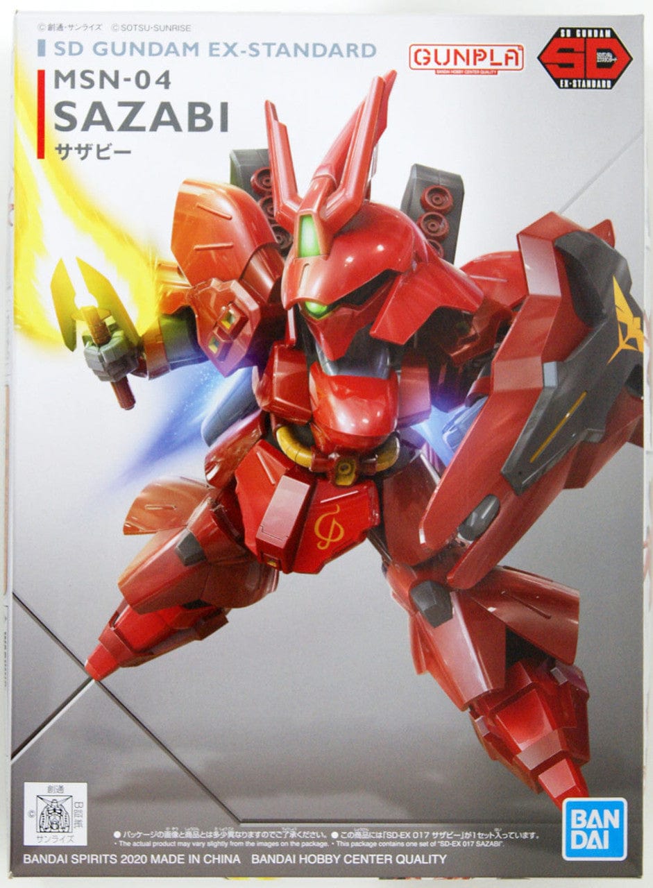 Bandai Model Kits > Gundams > SD Bandai: Gundam SD - MSN-04 Sazabi 4573102609298 2542952