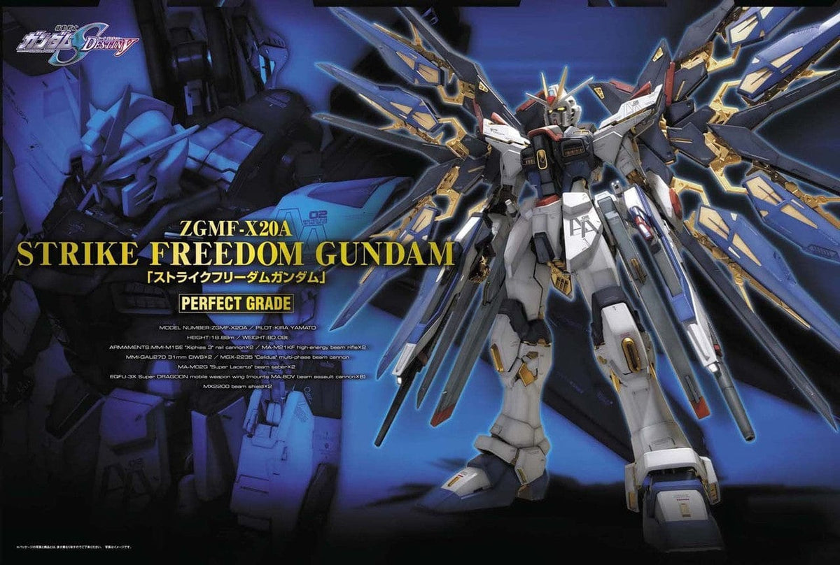 Bandai: Gundam Seed Destiny PG - ZGMF-X20A Strike Freedom Gundam - Third Eye