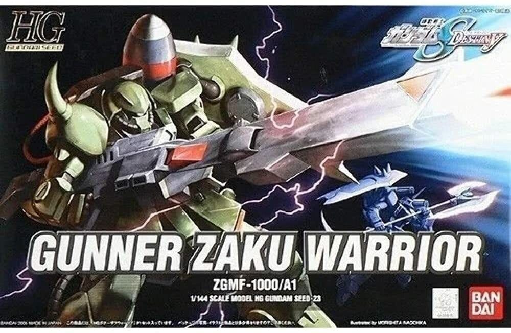 Bandai Model Kits > Gundams > High Grade Bandai: Gundam Seed Destiny - ZGMF-1000/A1 Gunner Zaku Warrior 4573102554673 132134