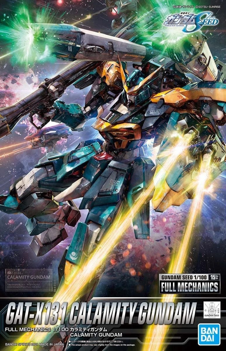 Bandai: Gundam Seed Full Mechanics, GAT-X131 Calamity Gundam - Third Eye