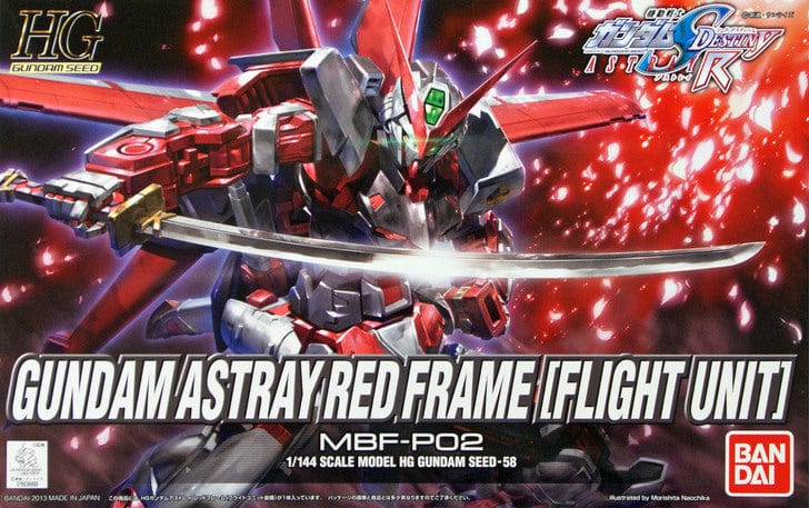 Bandai: Gundam Seed - Gundam Astray Red Frame, Flight Unit - Third Eye