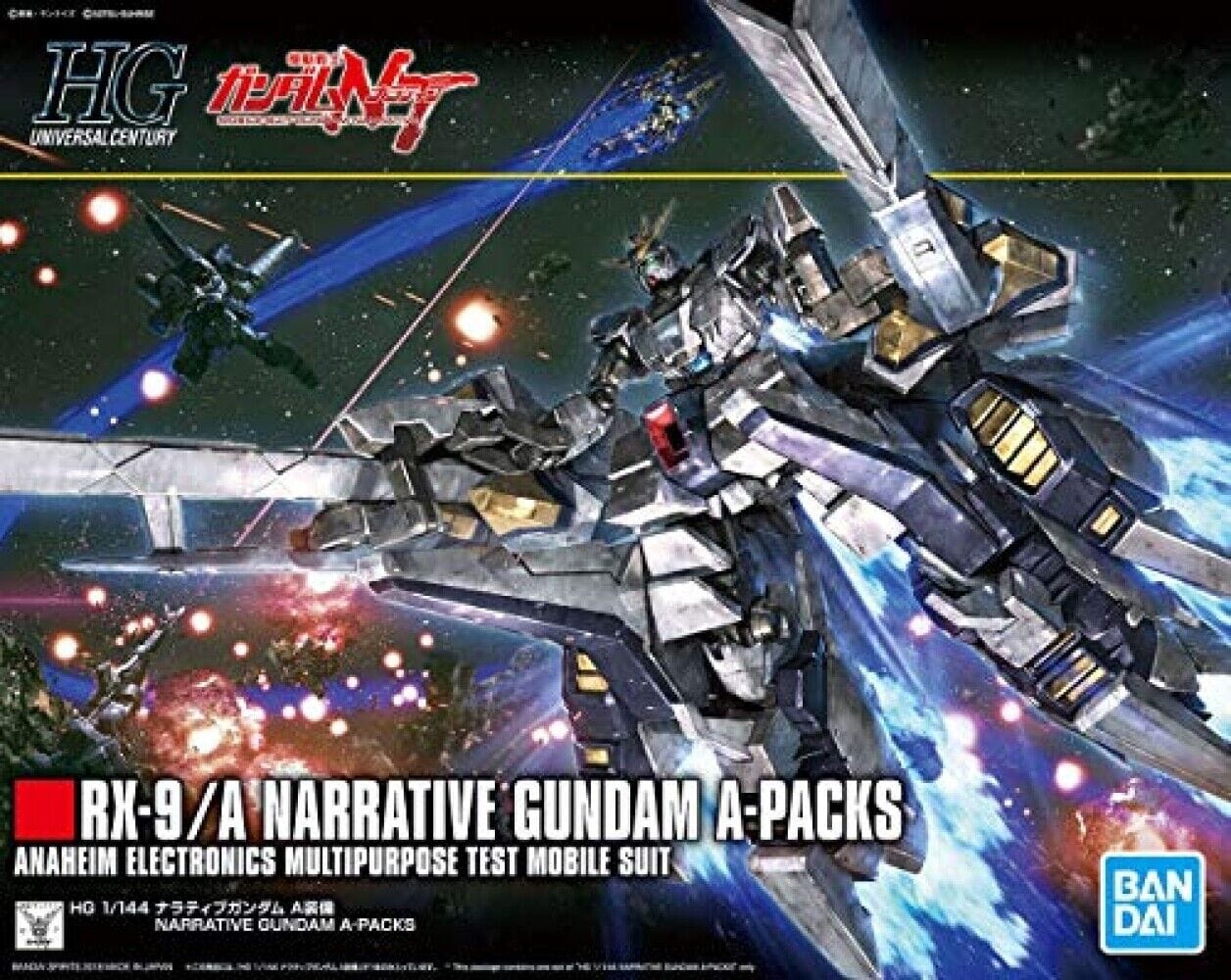 Bandai: Gundam Universal Century HG 218 - RX-9/A Narrative Gundam A-Packs
