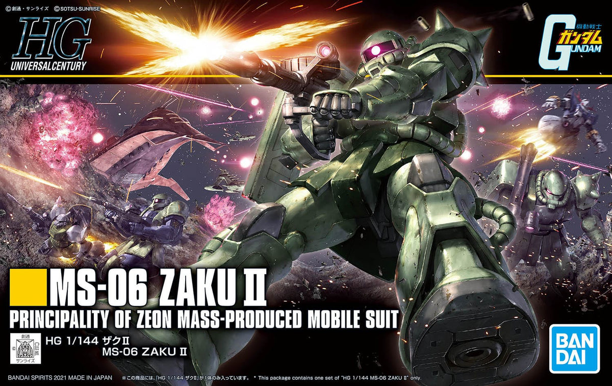 HG: Gundam Universal Century - MS-06 Zaku II - Third Eye