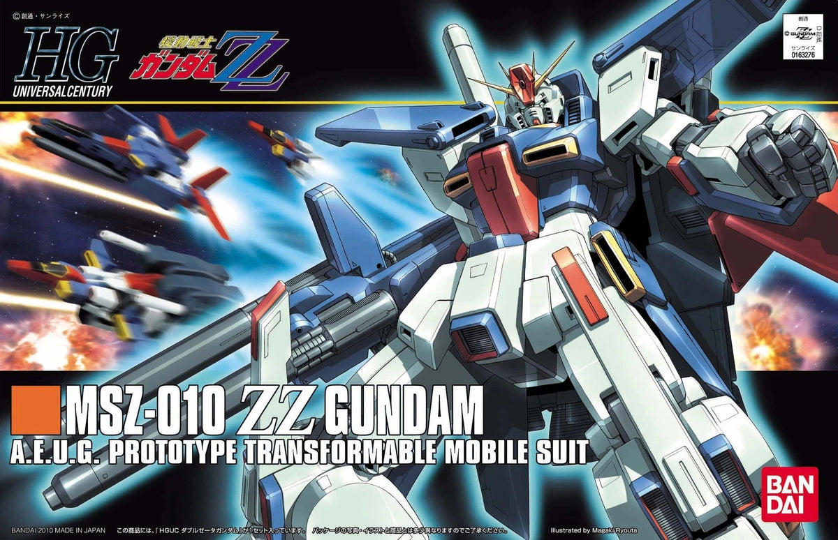 Bandai: Gundam Universal Century - MSZ-010 ZZ Gundam - Third Eye