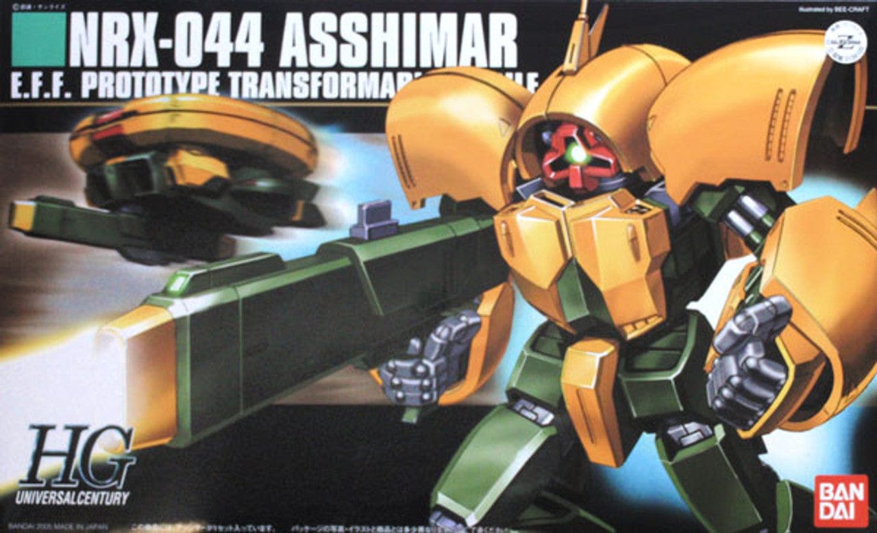 Bandai Model Kits > Gundams > High Grade Bandai: Gundam Universal Century - HG NRX-044 Asshimar 4573102607812 134100