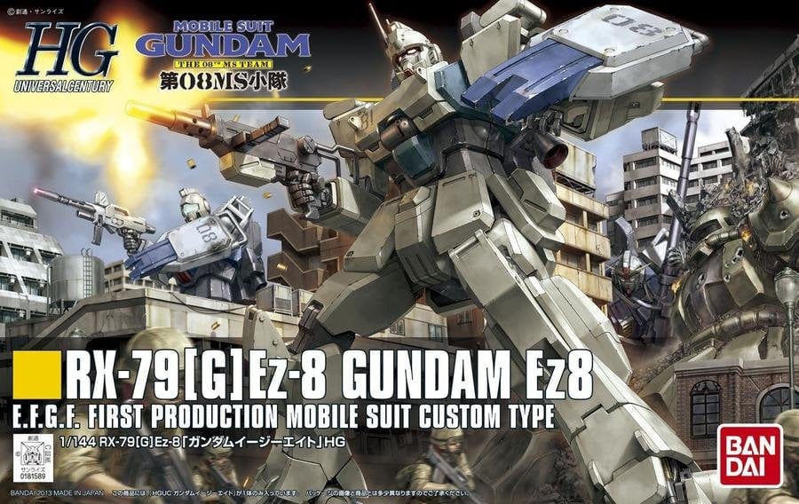 Bandai: Gundam Universal Century - RX-79[G]Ez-8 Gundam Ez8 - Third Eye