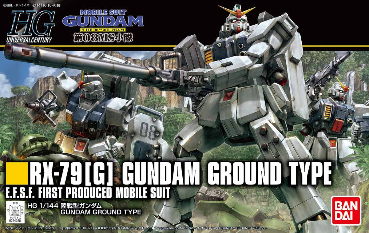 Bandai Model Kits > Gundams > High Grade Bandai: Gundam Universal Century - HG RX-79[G] Gundam Ground Type 4573102591692 2417222