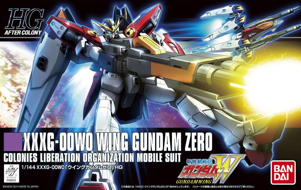 Bandai: Gundam Wing After Colony HG - XXXG-00W0 Wing Gundam Zero