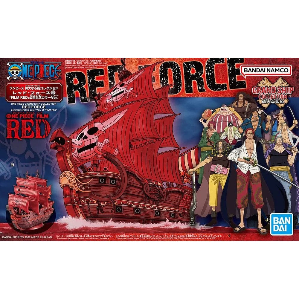 Bandai Model Kits > Other Model Kits Bandai: One Piece - Red Force (Grand Ship Collection) 4573102640246 2631293