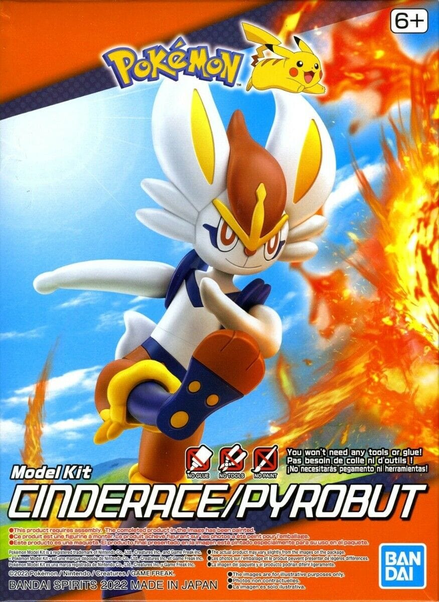 Bandai Model Kits > Other Model Kits Bandai: Pokemon Model Kit - Cinderace 4573102633811