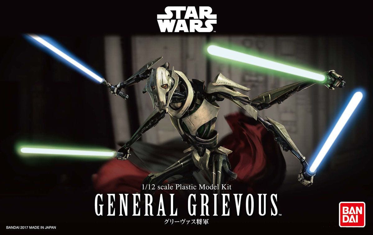 Bandai Model Kits > Other Model Kits Bandai: Star Wars - General Grievous 1:12 4573102638496 2375611