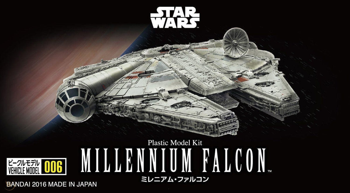 Bandai Model Kits > Other Model Kits Bandai: Star Wars - Millennium Falcon #006 4549660105015 2322887