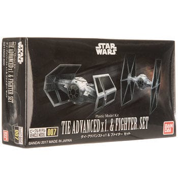 Bandai Model Kits > Other Model Kits Bandai: Star Wars - Tie Advanced x1 & Fighter Set 1:144 4549660145028 2322883