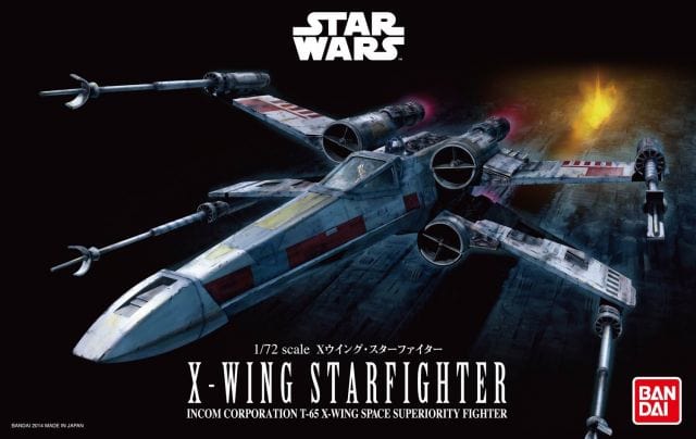 Bandai Model Kits > Other Model Kits Bandai: Star Wars - X-Wing Starfighter 1:72 4573102641038 2378837