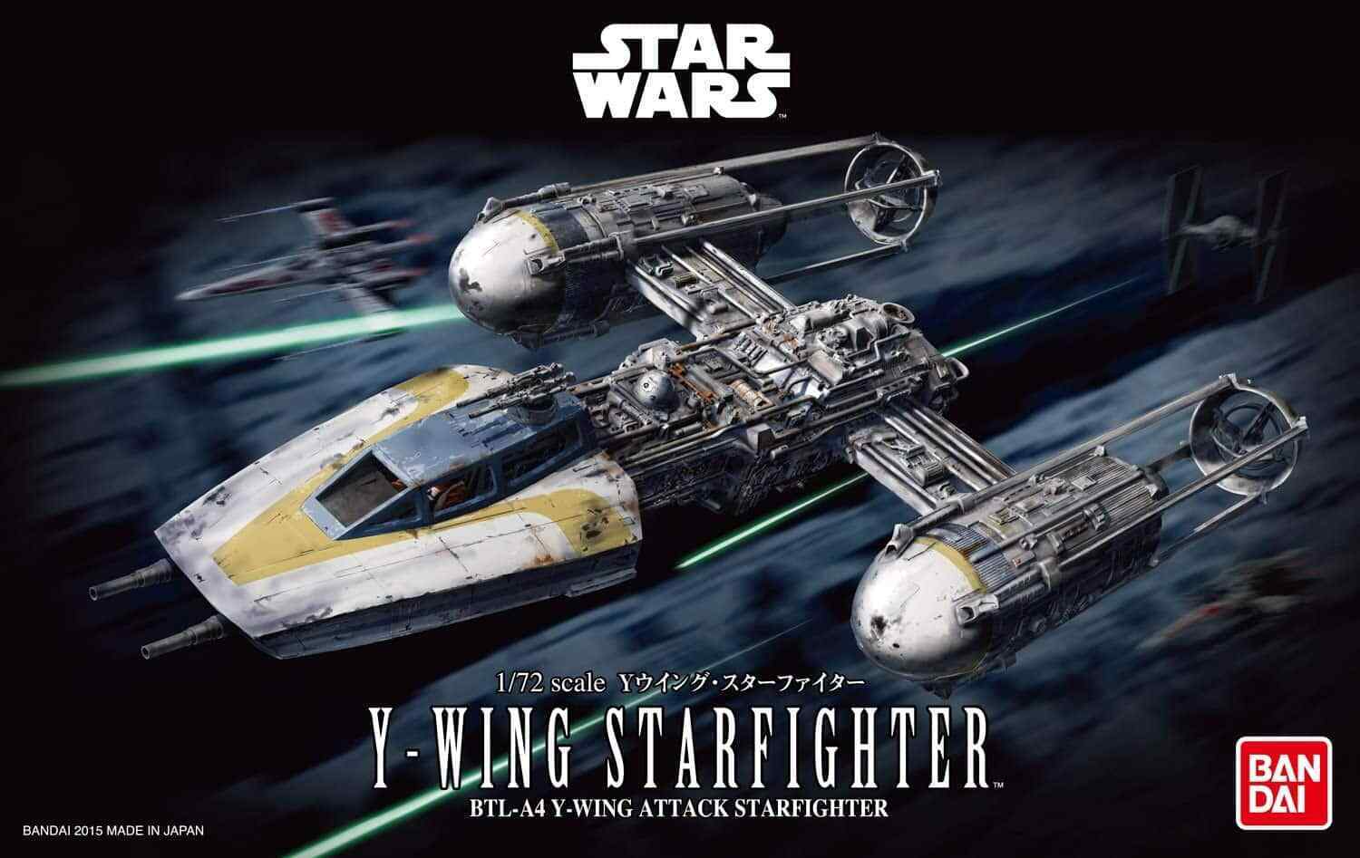 Bandai Model Kits > Other Model Kits Bandai: Star Wars - Y-Wing Starfighter 4573102638458 2378838