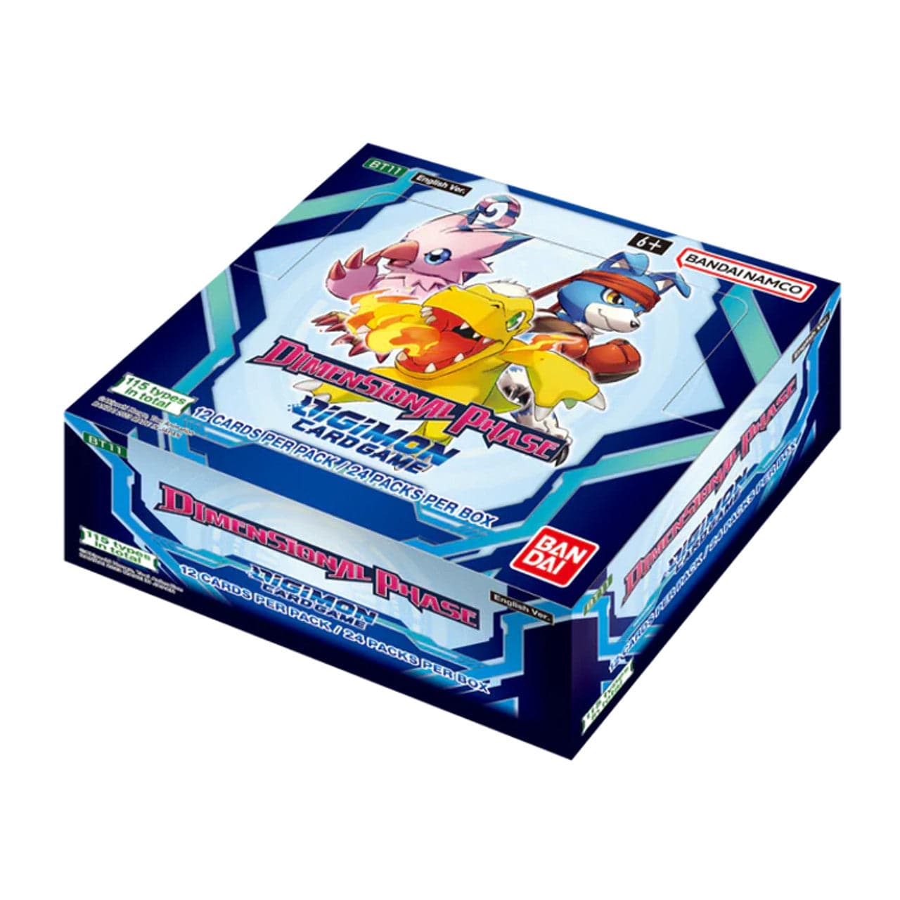 Bandai Trading Card Games Digimon Dimensional Phase Booster 811039038656 BAN 2650219