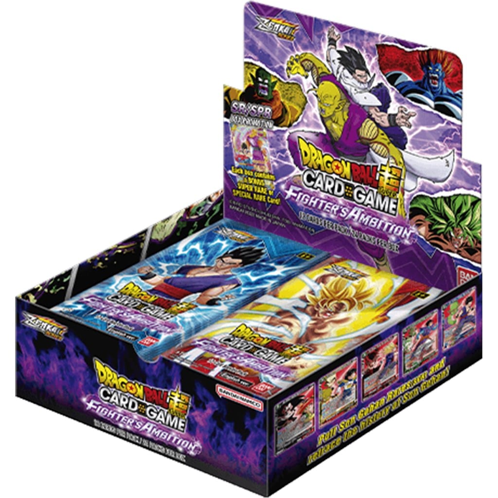 Bandai Trading Card Games Dragon Ball Super TCG: Fighter's Ambition - Booster Box 811039037987 BJP2641697