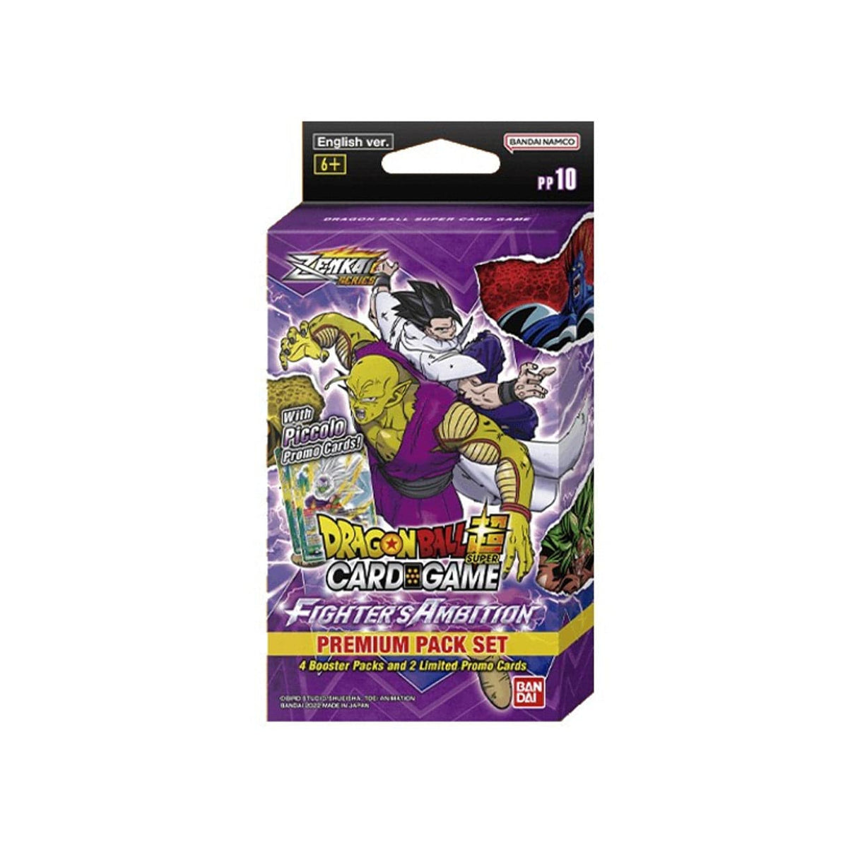 Bandai Trading Card Games Dragon Ball Super TCG: Fighter's Ambition - Premium Pack Set 811039038014 BJP2641698