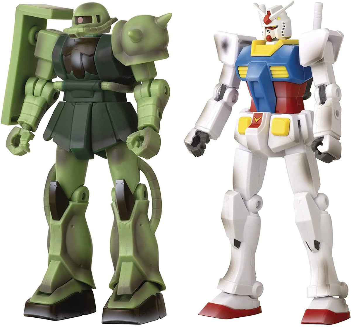 Bandai Toys > Action Figures > Anime Bandai: Gundam Infinity - MS-06F Zaku & RX-78-2 045557406363