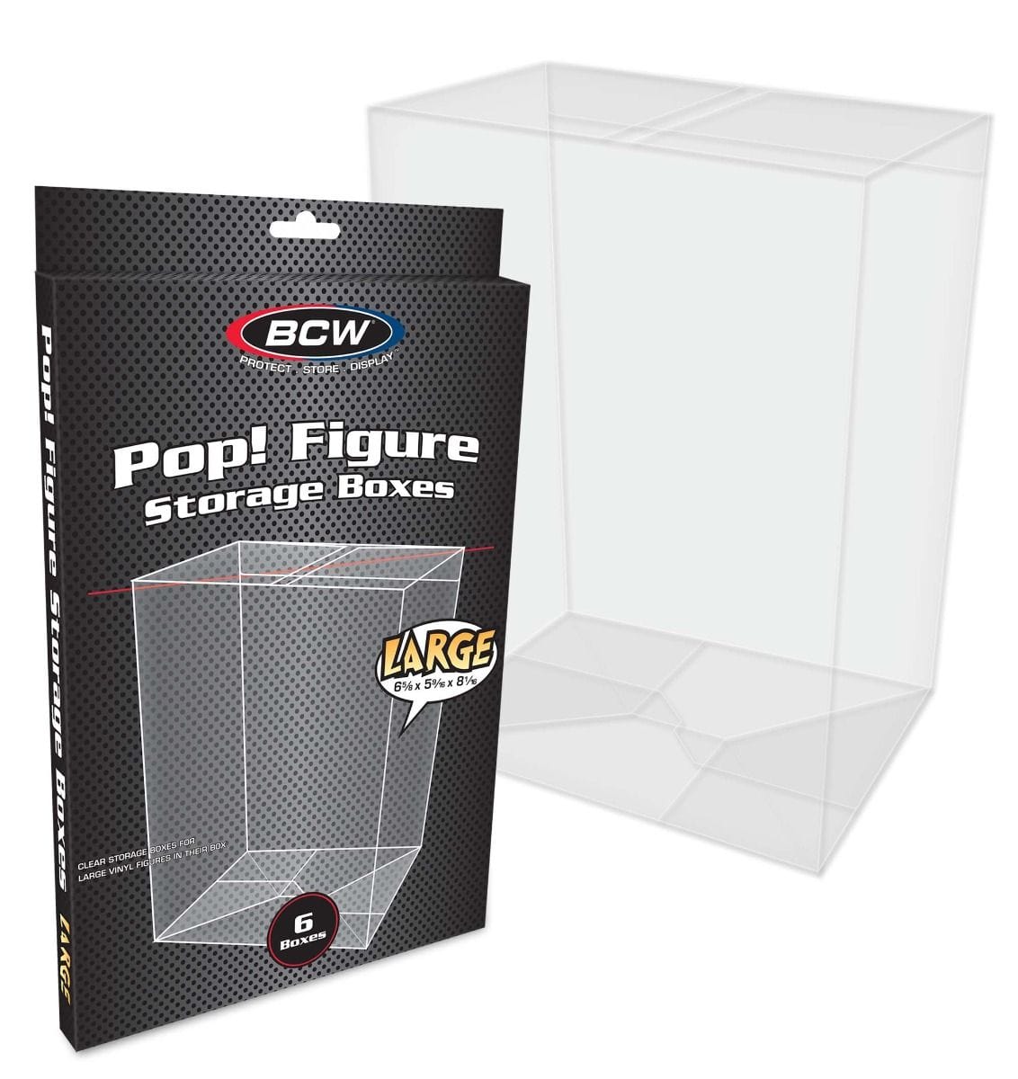 BCW: Storage Box 6pk - Pop! Figure, Large - Third Eye