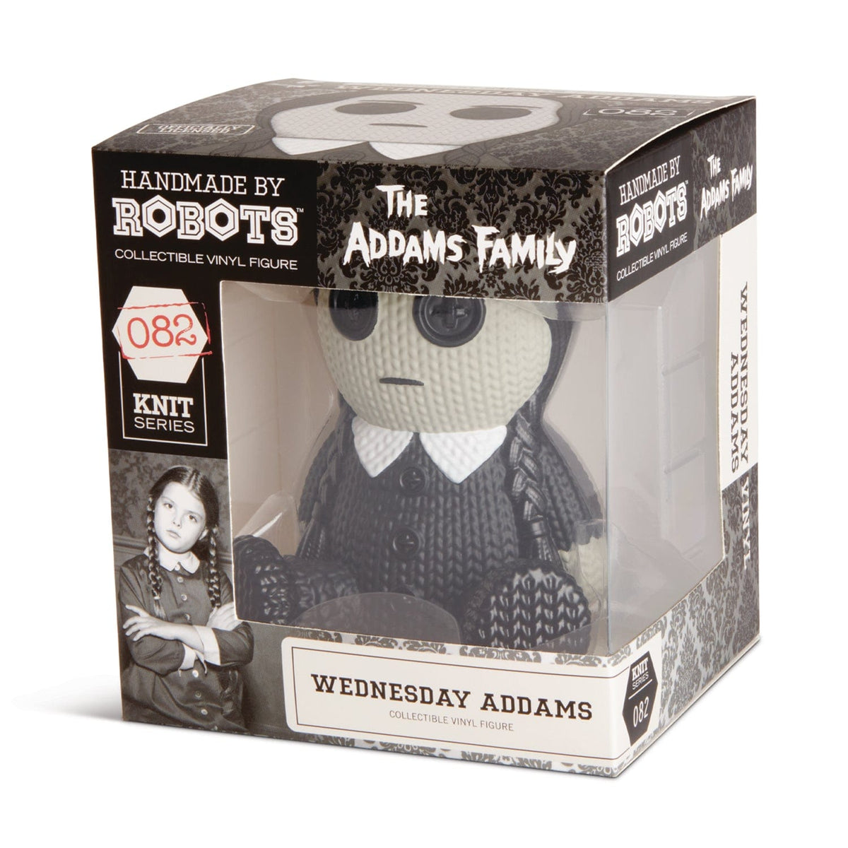 BDA Collectibles Toys > Statues > Other Statues BDA Collectibles: Handmade by Robots Knit Series - Wednesday Addams, Addams Family (082) 818730022083