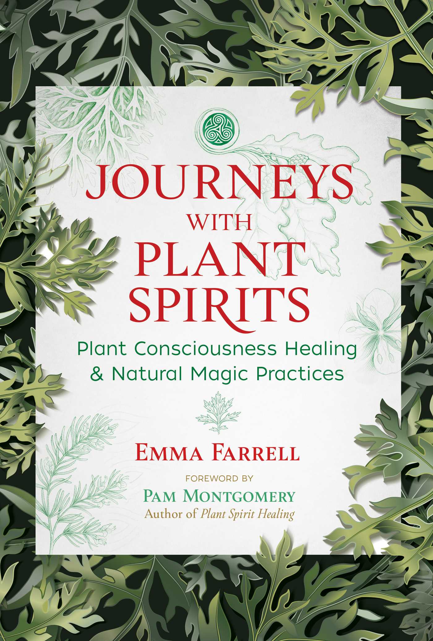 Bear & Company Books Journeys with Plant Spirits: Plant Consciousness Healing and Natural Magic Practices 9781591434078