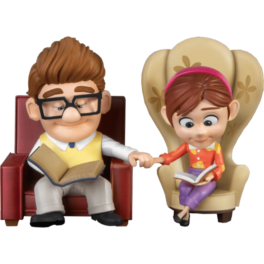 Beast Kingdom: Disney/Pixar - Carl & Ellie Figure 2pk (Up) - Third Eye