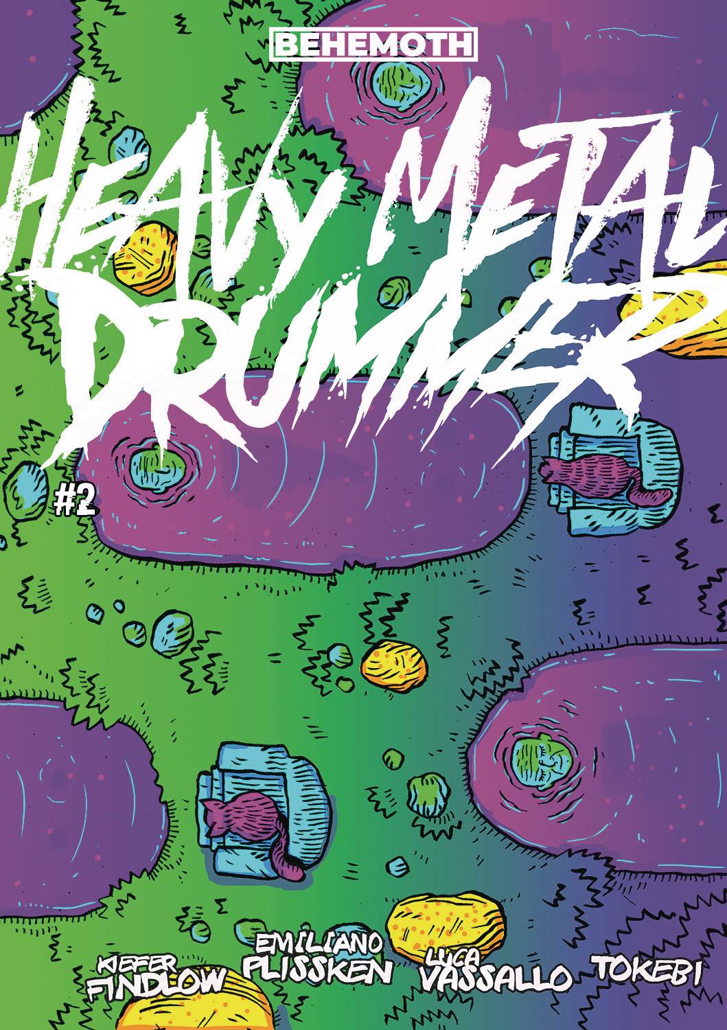 Behemoth Comics Comic Books HEAVY METAL DRUMMER #2 (OF 6) CVR B VASSALLO (MR) 85002766717100221 JAN221270