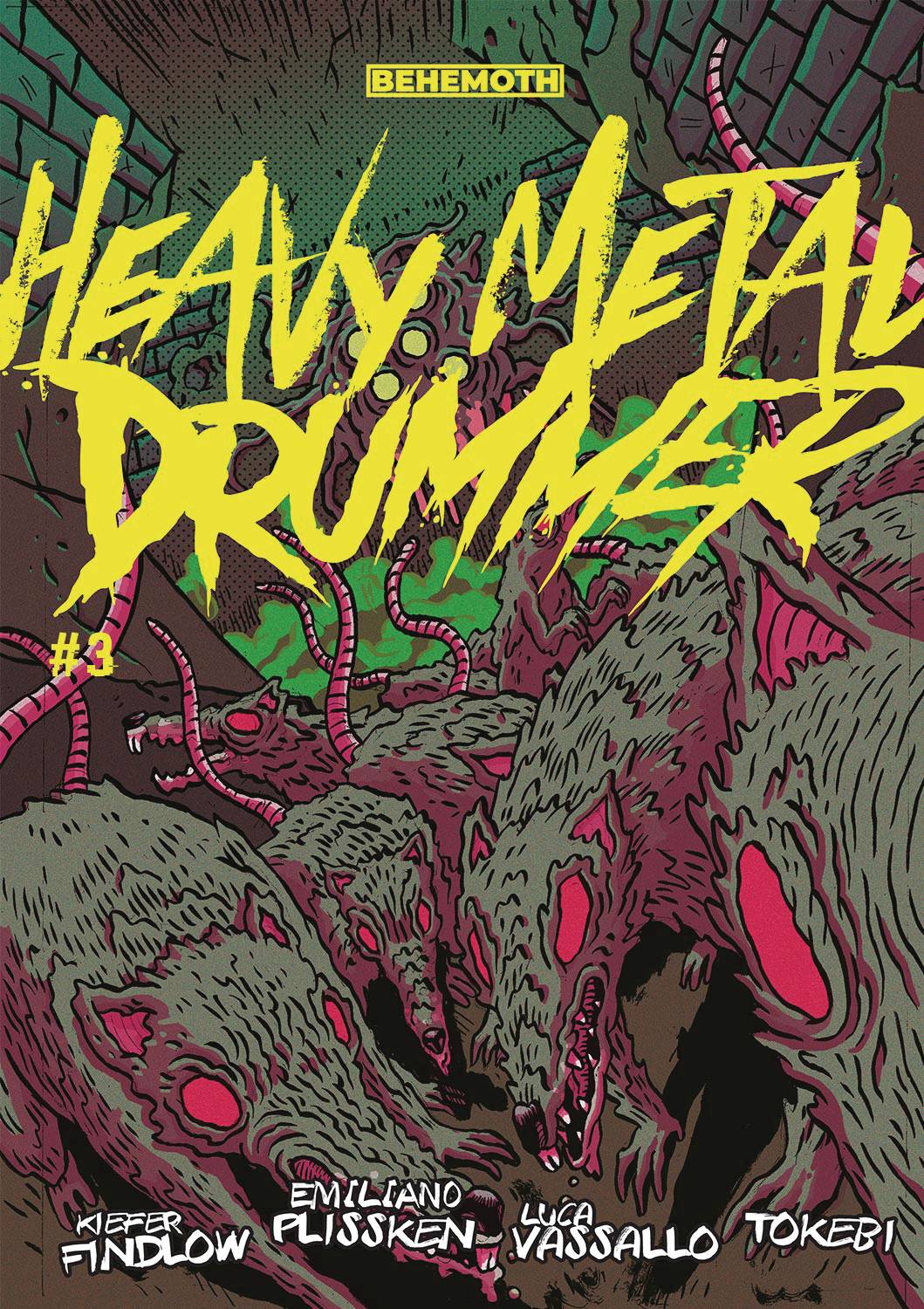 Behemoth Comics Comic Books HEAVY METAL DRUMMER #3 (OF 6) CVR C VASALLO (MR) 85002766717100331 FEB221292
